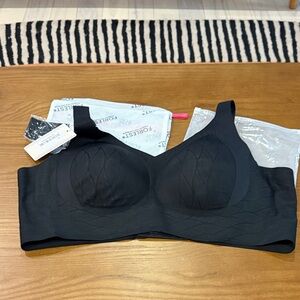 Wireless supportive Black Bra (FORLEST)